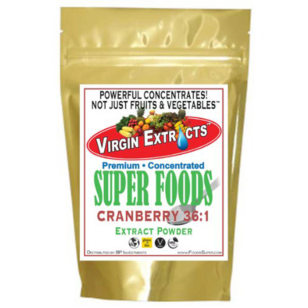 Virgin Extracts Organic Cranberry Powder 36:1 16oz