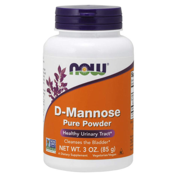 NOW Foods D-Mannose Powder 3 oz.-6 oz. (85 g-170 g)