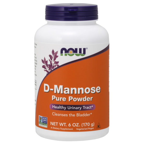 NOW Foods D-Mannose Powder 3 oz.-6 oz. (85 g-170 g)