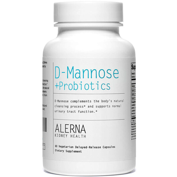 Alerna Kidney Health D-Mannose +Probiotics 60 Caps