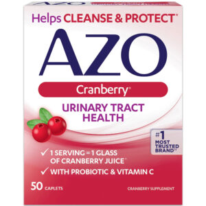 AZO Urinary Tract Health Cranberry Caplets 50 Caplets
