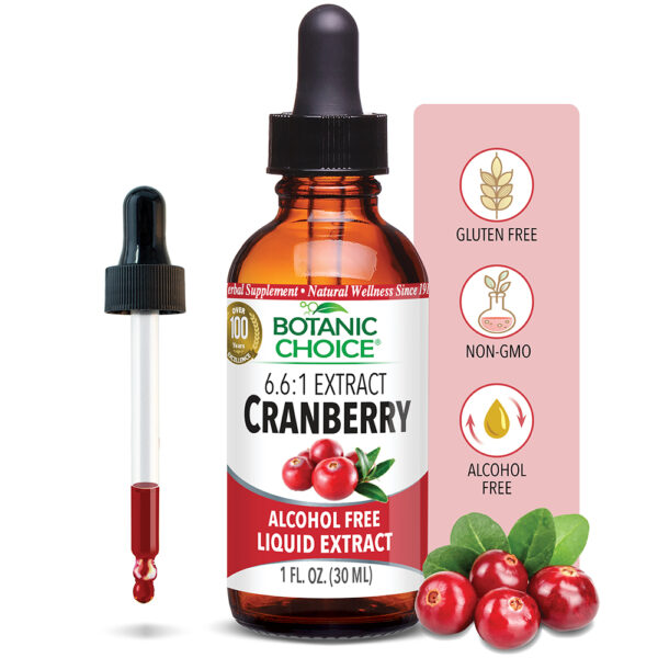 Botanic Choice Cranberry Liquid Extract 1 fluid oz.