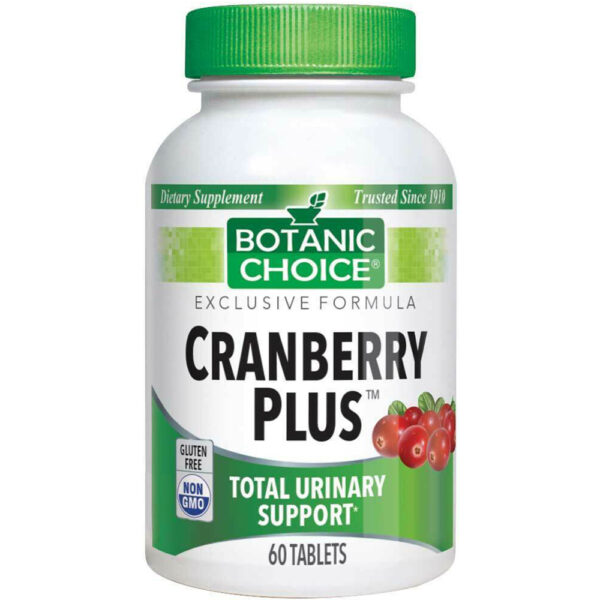 Botanic Choice Cran-Plus Cranberry + Herbs 60 Tablets