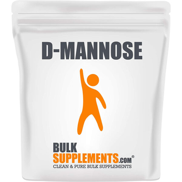 BulkSupplements D-Mannose Pure Powder 3.5 oz - 55 lbs