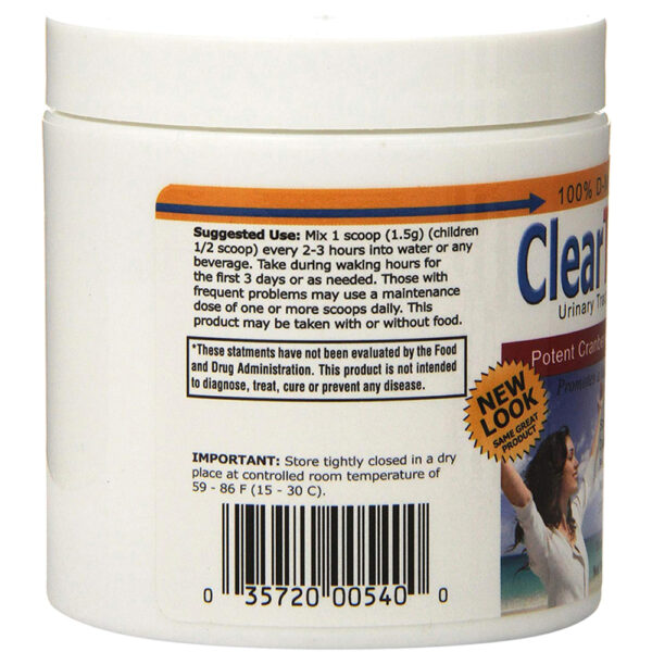 ClearTract Urinary Tract D-Mannose Powder 1.76 oz.