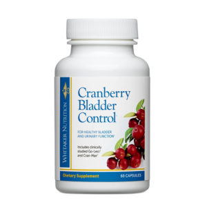 Whitaker Nutrition Cranberry Bladder Control 60 Caps