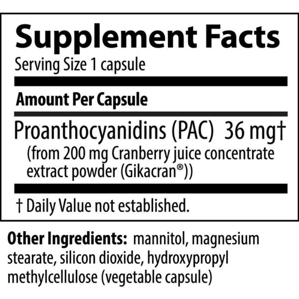 ellura 36 mg Proanthocyanidins (PACs) 30-90 Caps