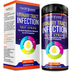 HealthyWiser Urinary Tract Infection Test Strips 120