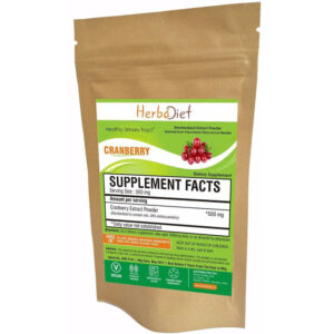 HerbaDiet Cranberry Powder Extract 50:1 (5g - 200g)