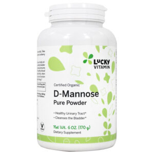 Lucky Vitamin Organic D-Mannose Powder 6 oz. (170 g)
