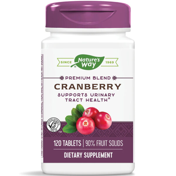 Nature's Way Cranberry w/ Vitamin C 60-120 Tablets