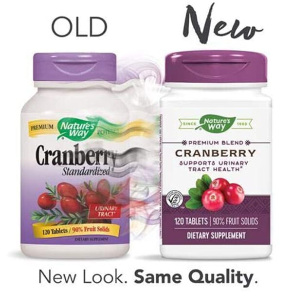 Nature's Way Cranberry w/ Vitamin C 60-120 Tablets