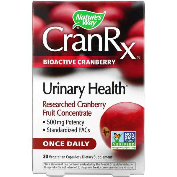 Nature's Way CranRx Urinary Health Cranberry 30 Caps
