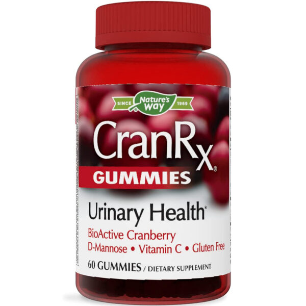 Nature's Way CranRx Cranberry D-Mannose 60 Gummies