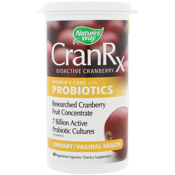 Nature's Way CranRx Cranberry w/ Probiotics 60 Caps