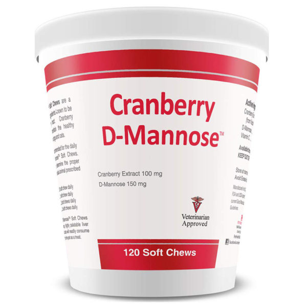 Pet Health Solutions Cranberry D-Mannose 120 Chews