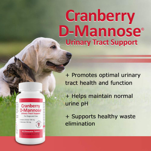 Pet Health Solutions Cranberry D-Mannose 60 Tablets