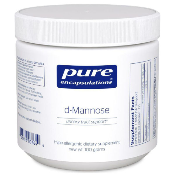 Pure Encapsulations Pure D-Mannose Powder 1.76-3.5 oz
